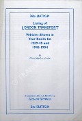 Book cover of London Transport Buses & Coaches 1939 - 1962 by HAMBLEY, John A.S. 